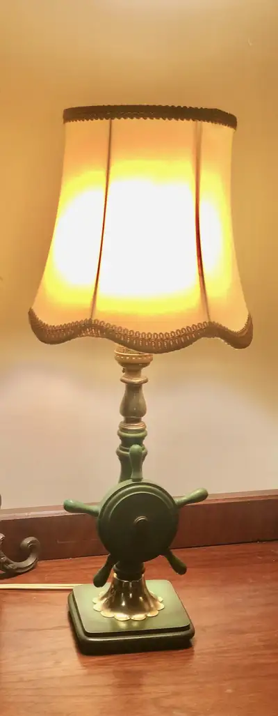 Ship Wheel Lamp, View more