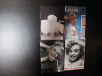 4 cartes postales de Marilyn Monroe