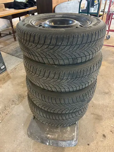 Winter tires and rims off a 2023 Mazda cx5. Tires used two winters and have a winter left. $400.00 o...