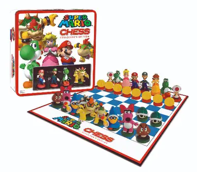 Nintendo Super Mario Bros Collectors Edition Chess Set (Tin), View more
