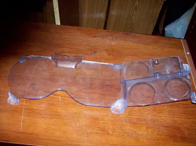 UNDAMAGED plastic cover for your instrument gauges . Will likely also fit several other years and mo...