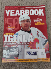 Hockey News Magazine - Yearbook - Jarome Iginla Calgary Flames