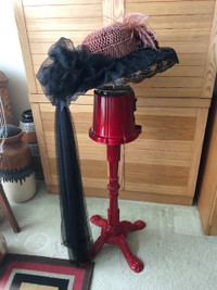 NEW Elsie Massey Victorian Touring Hat Elegant  Reenactor Cospl