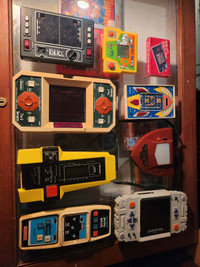 Vintage Handheld Systems. See ad for availability and prices 