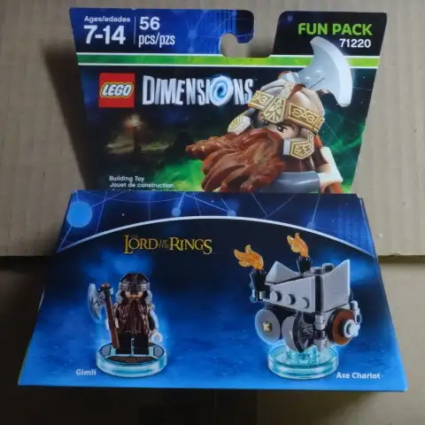 Genuine Lego 71220 Lord of the Rings Gimli - Sealed - DELIVERED