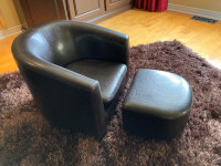 fauteuil et pouf pour enfant