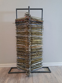 Welded Metal Hanger Rack with 300 Clothes Hangers
