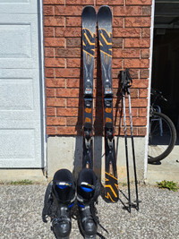 Ski & boots & poles