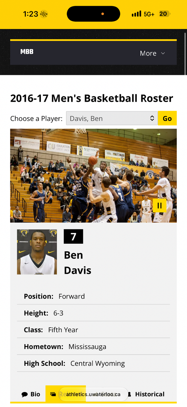 Basketball philosophy with Benji