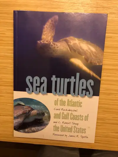 Sea Turtles of the Atlantic and Gulf Coasts of the United States book. Good condition.