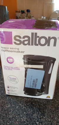 Salton Space Saving 1 cup coffeemaker