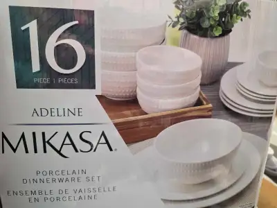 Mikasa adeline 16 piece dinnerware set , View more