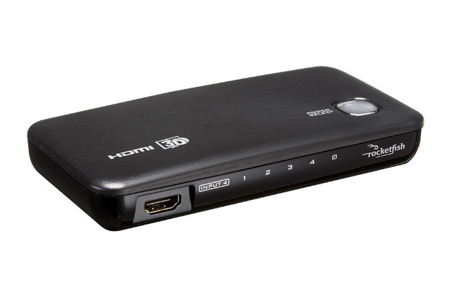 Rocketfish - 4-Port HDMI Switch Box in Video & TV Accessories in Burnaby/New Westminster