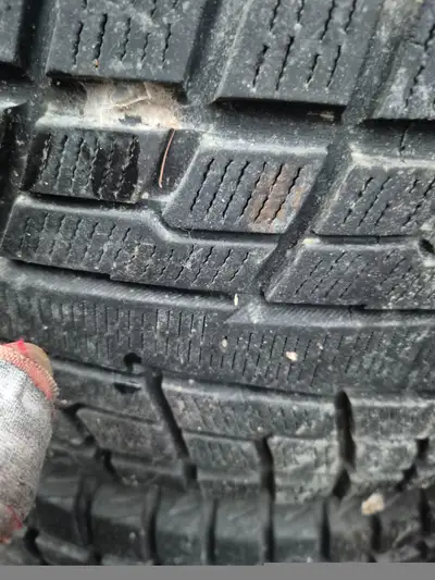 Winter rims and tires off of a 2017 chevy equinox. A few seasons left on them. Yokahoma ice gaurd. A...