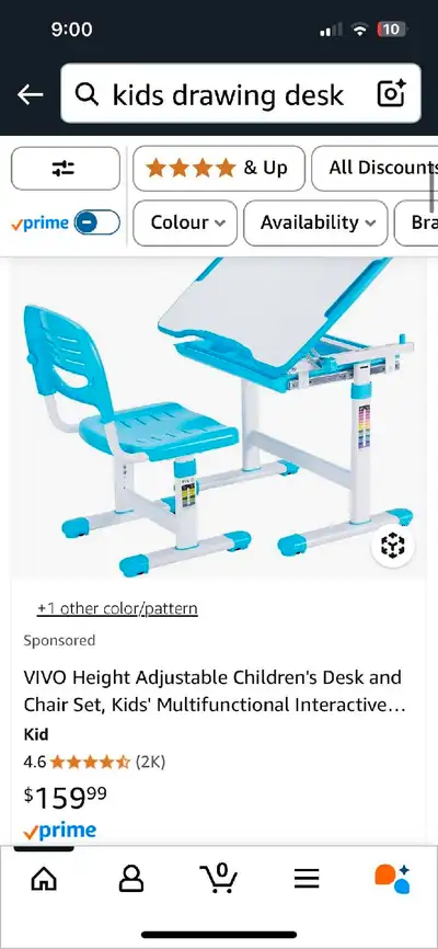 The table has a few barely visible marker marks on.