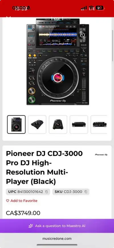 pioneer CdJ-3000, View more
