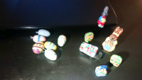 OBO Ceramic Handmade Easter figurines and wooden Easter eggs