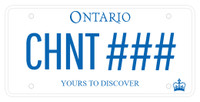 Ontario License Plate CHNT ###