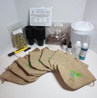 Kit complet de 8 sacs de culture Kratky