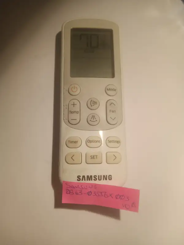 Samsung DB63-03556X003 remote control for air conditioning63013092141699121