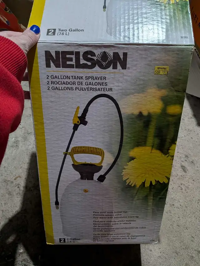Nelson 2 Gallon Sprayer64418615897474123
