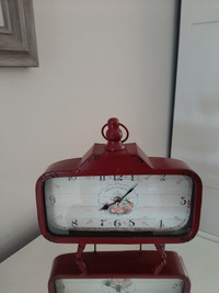 Red Clock, decor only