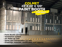 Massive Industrial Paint Booth for Sale!