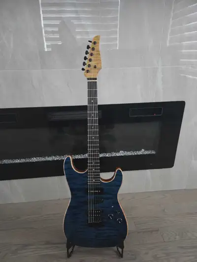 Hand built custom Super Strat, View more