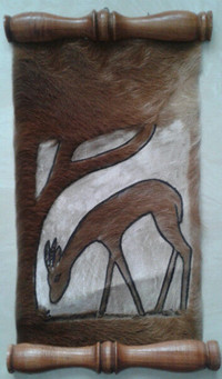 Deerskin, Deer Wall Hanger