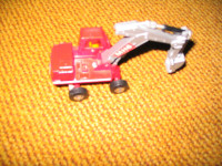 MATCHBOX K1 - HYDRAULIC EXCAVATOR - PELTE MÉCANIQUE ROUGE