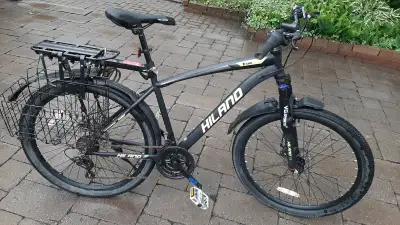 HILAND Mens 26 Inch 18 Speed, Dual Disc Brake Mountain bike, View more