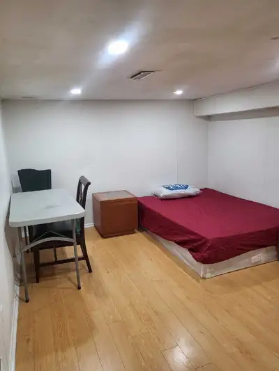 -1 Single Room Available for rent in a shared Basement -Preferably for 1 person for $600 all UTILITI...