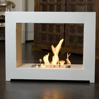 * Bring fire and warmth to any chic space indoors or outdoor patio without having to install a tradi...