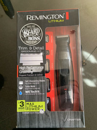 Remington trimmer grooming kit 