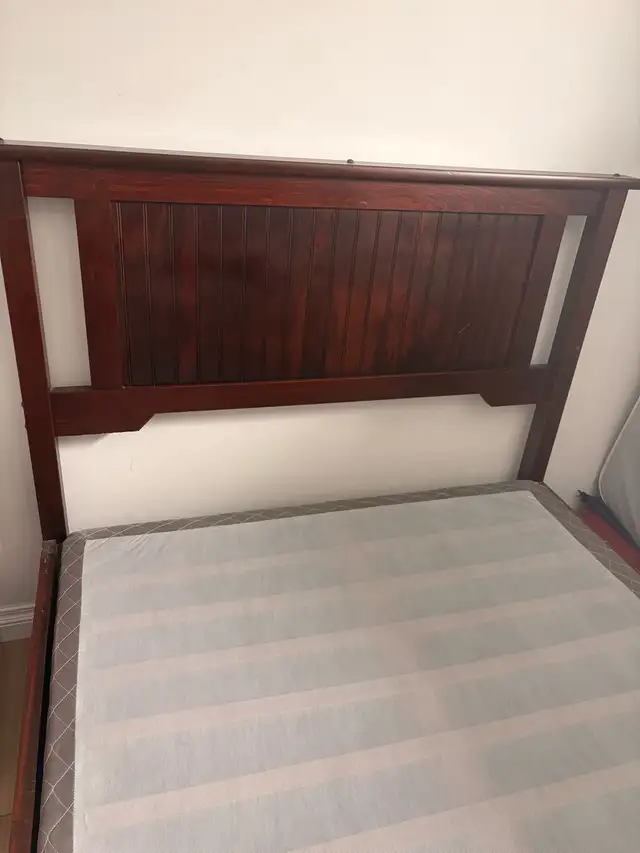 Queen bed for sale  in Beds & Mattresses in Vancouver - Image 2