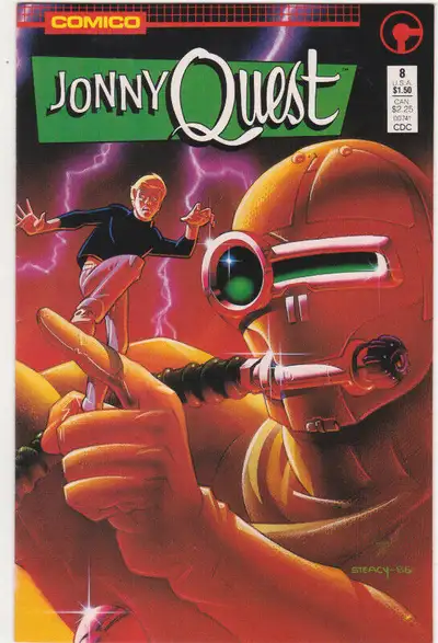 Comico Comics - Jonny Quest - issue #8 (vol.1) 1986-88, View more