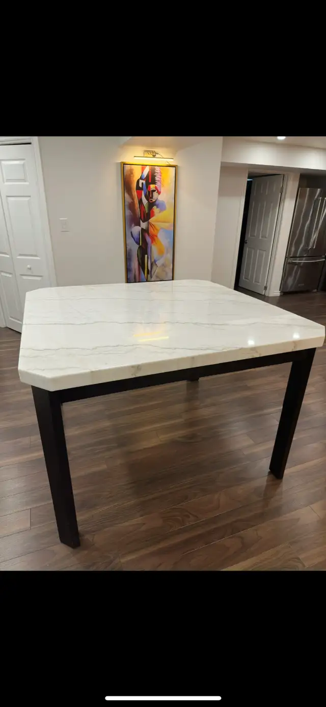 Marble Top Solid Wood Base Dining Table63234728315009121