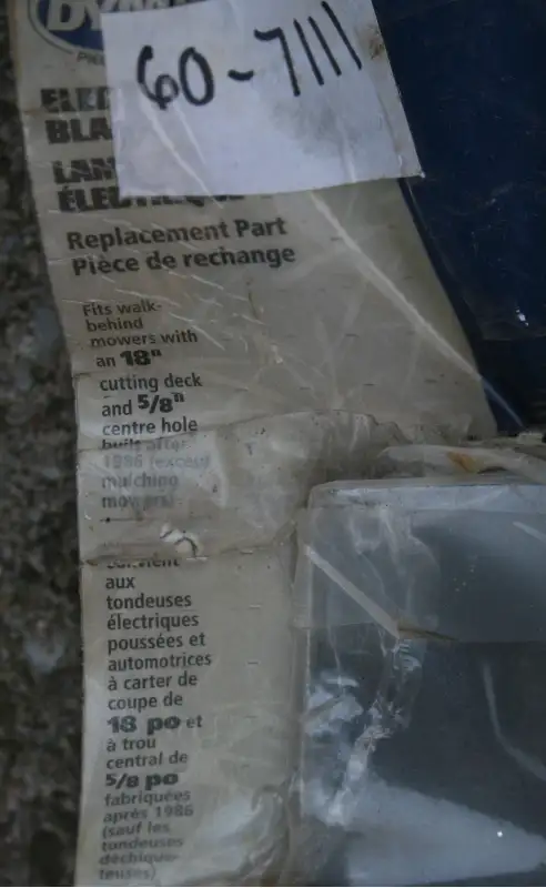 Lawn Mower Blades in Lawnmowers & Leaf Blowers in Oakville / Halton Region - Image 3
