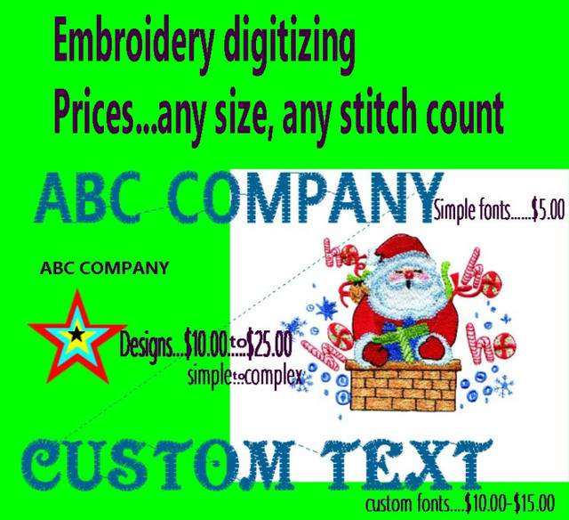 EMBROIDERY DIGITIZING in Hobbies & Crafts in Campbell River