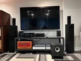 Yes it's available. Near Yonge and Lawrence. YAMAHA RX-V571 RECEIVER ENERGY EF-500 5.1 SURROUND SOUN...