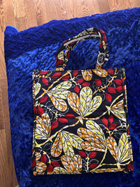 FABRIC PATTERNED AFRICAN HAND BAGS