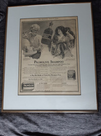Vintage, "Palmolive"Soap Ad