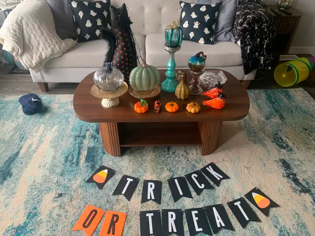 Autumn and Halloween decorations