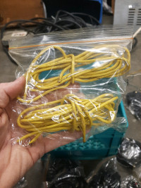 2 Yellow wire for wiring trailer lights