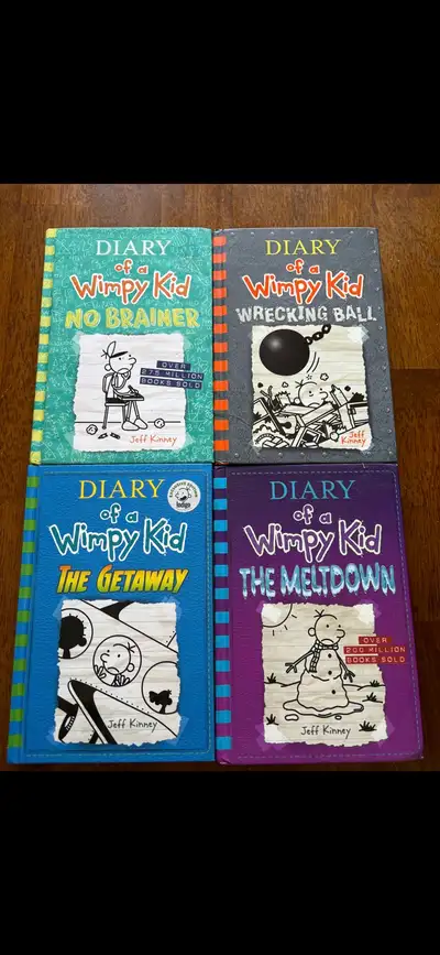 Diary of a Wimpy kid books, View more