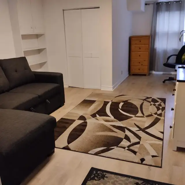 Bachelor apartment for rent in North York.