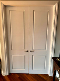 Portes pleines double  - Full panel double doors 