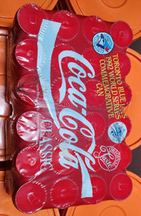 Coca-Cola Toronto Blue Jays 1992 World Series cans