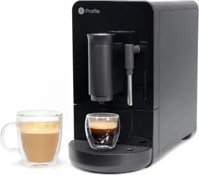 BNIB GE Profile Automatic Espresso Machine in Black with Grinder, View more