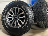 A140. 2024 GMC Sierra OEM AT4 rims and tires